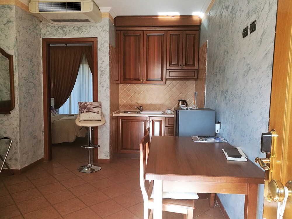 Kitchenette dans la chambre