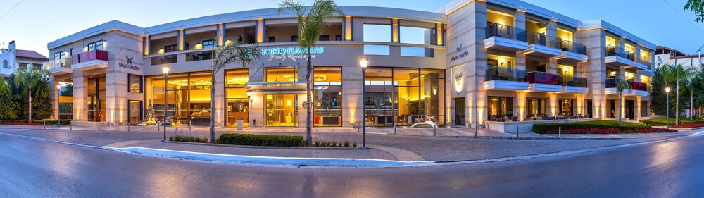Hotel Front - Evening/Night
