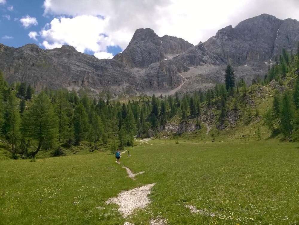 Vista montagna