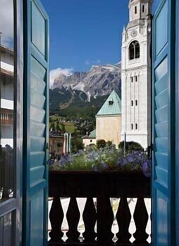 Vista dall'hotel