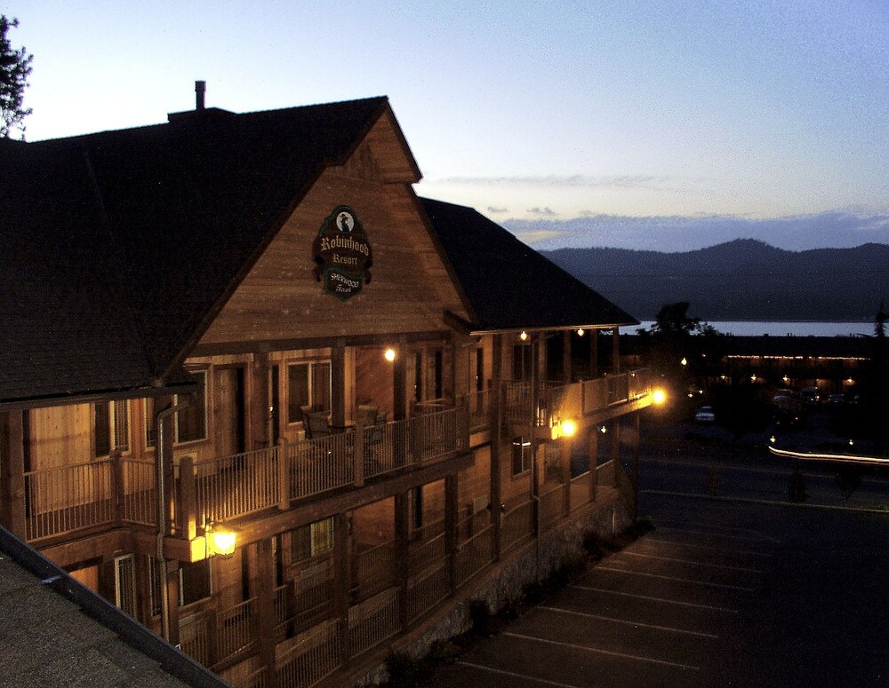 Hotel Front - Evening/Night