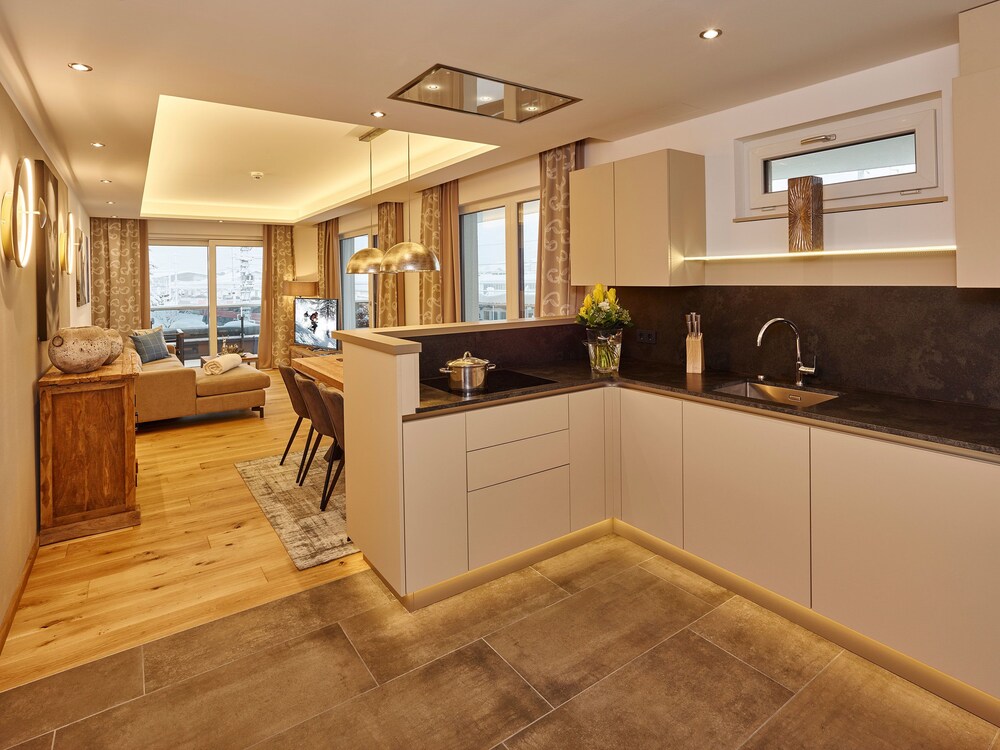 Apartment, 2 Bedrooms, Terrace (12-Living-excl. Cleaning Fee € 75) - In-Room Kitchen