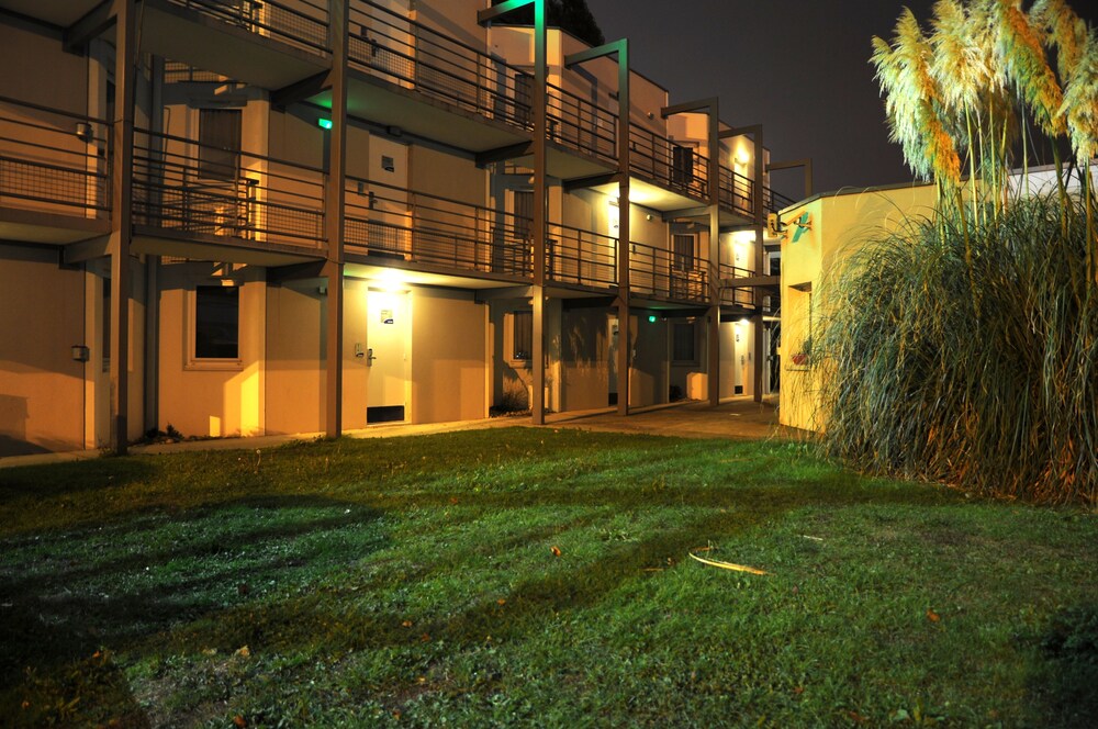 Hotel Front - Evening/Night