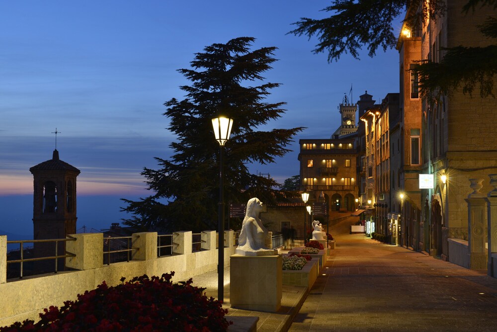 Hotel Front - Evening/Night
