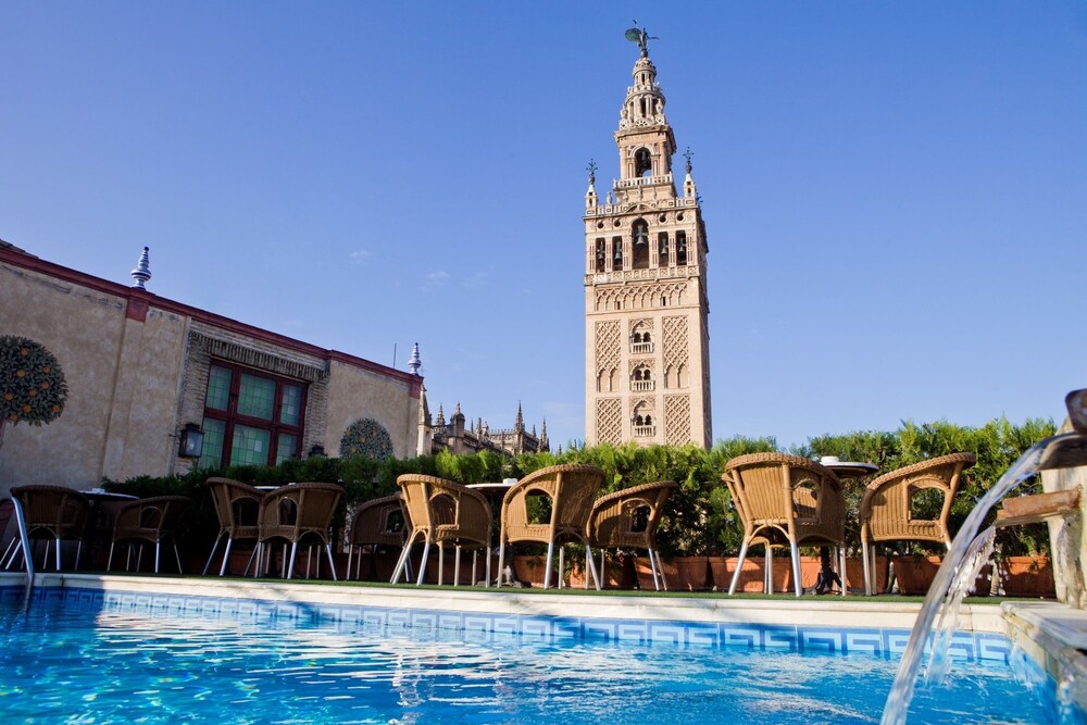Piscina en la terraza