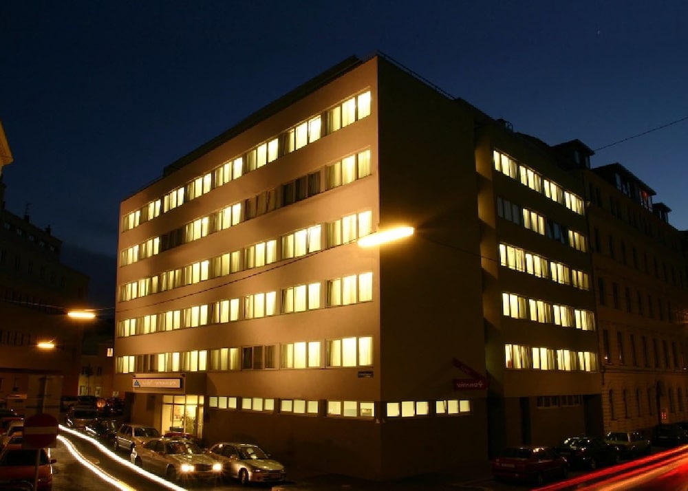 Hotel Front - Evening/Night
