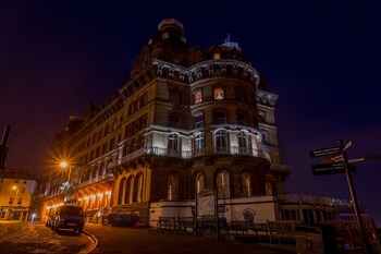 Hotel Front - Evening/Night