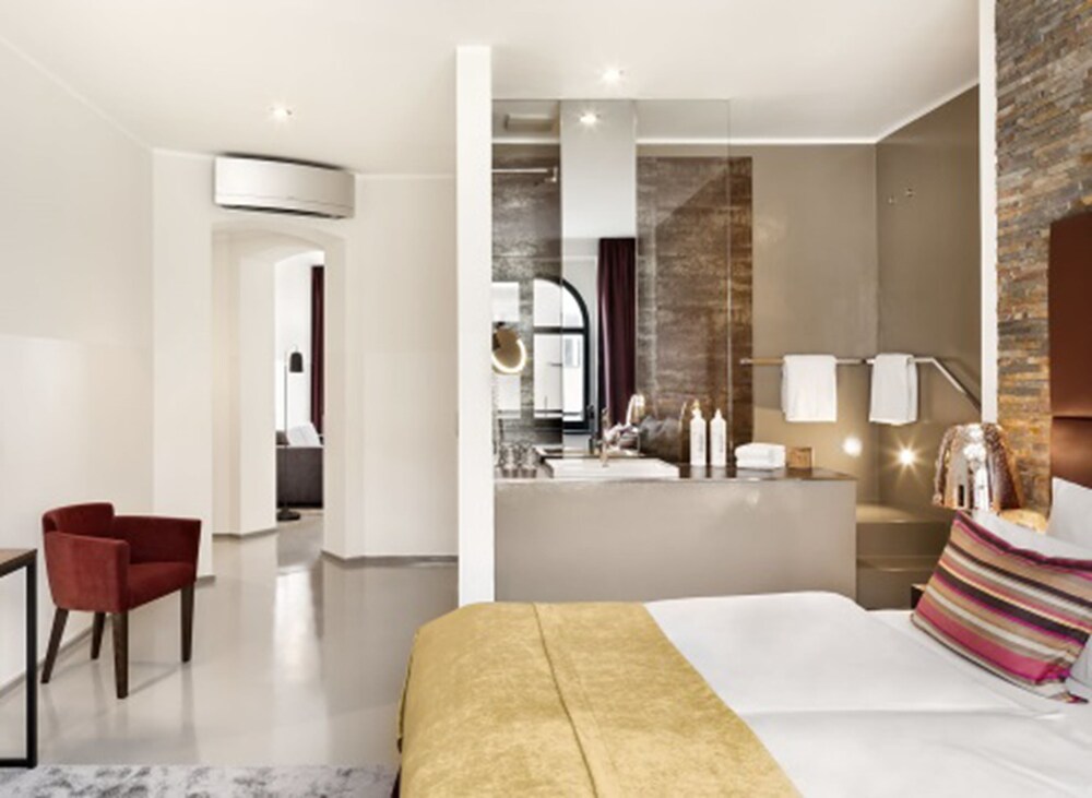 Badezimmer (Premier-Suite, 1 King-Bett, Balkon)