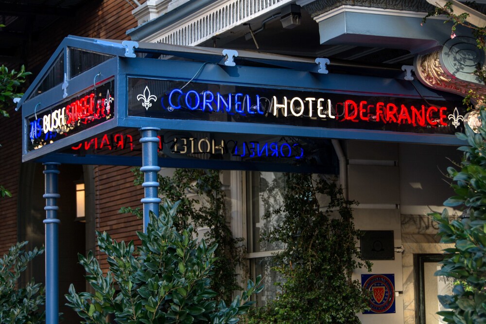 Front of property, Cornell Hotel de France