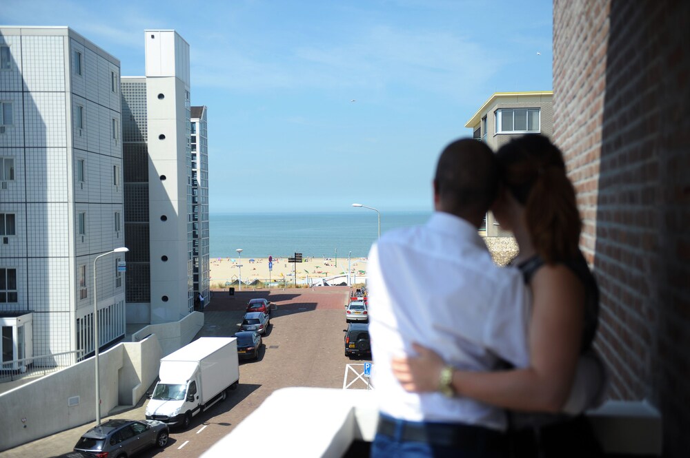Uitzicht vanaf balkon