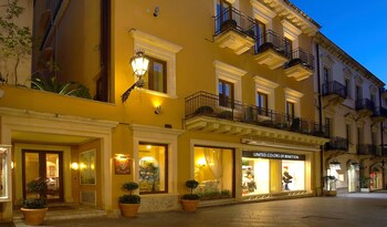 Hotel Front - Evening/Night