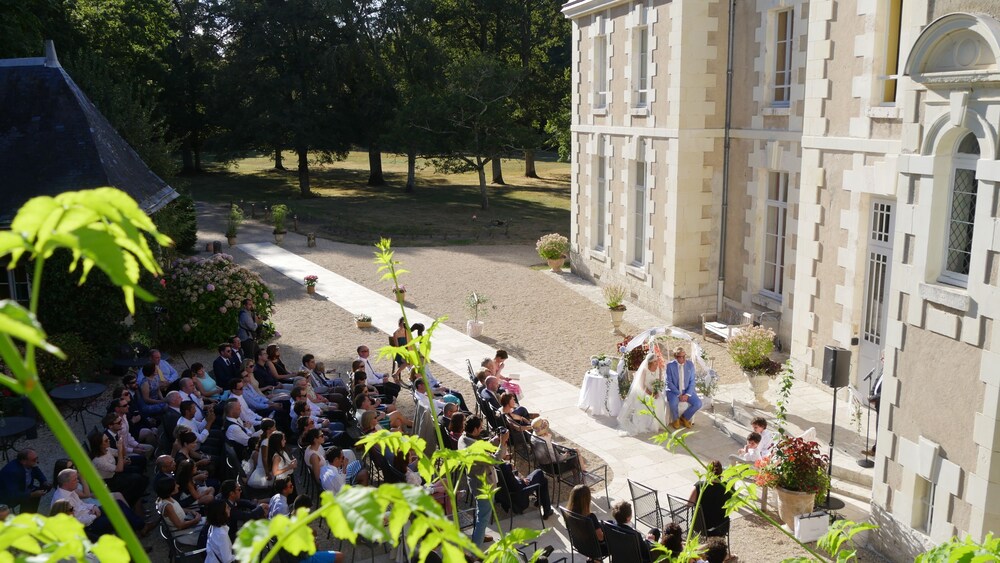 Espace banquet en plein air