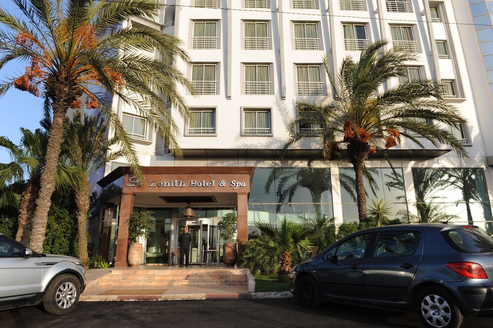 Hotel Front - Evening/Night