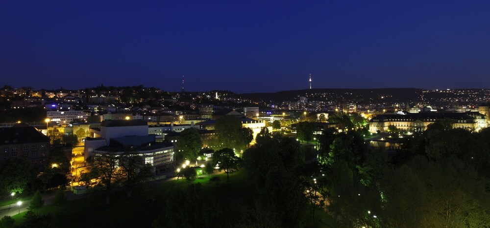 Blick vom Hotel