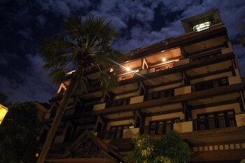 Hotel Front - Evening/Night