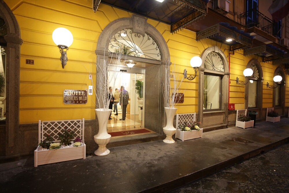 Hotel Front - Evening/Night