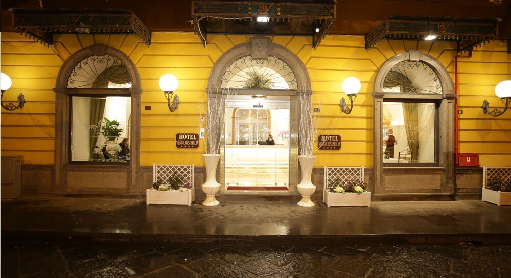 Hotel Front - Evening/Night