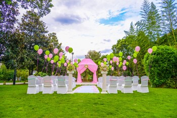 Outdoor Wedding Area