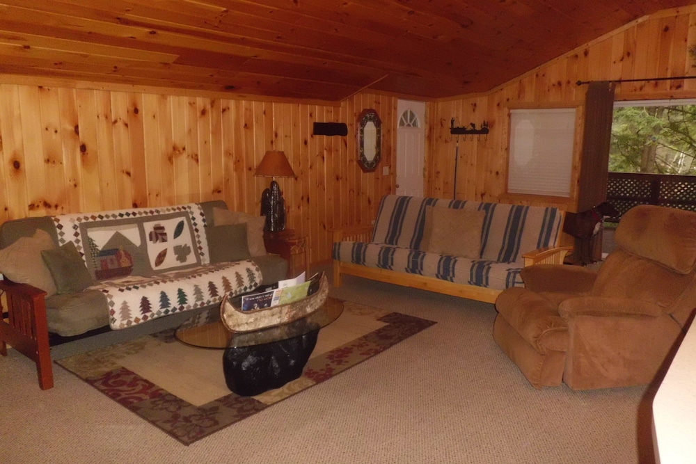 Lakefront Cottage - Living Area