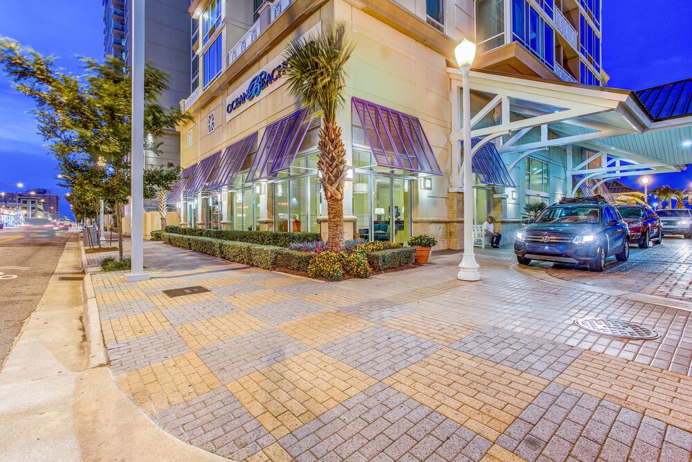 Hotel Front - Evening/Night