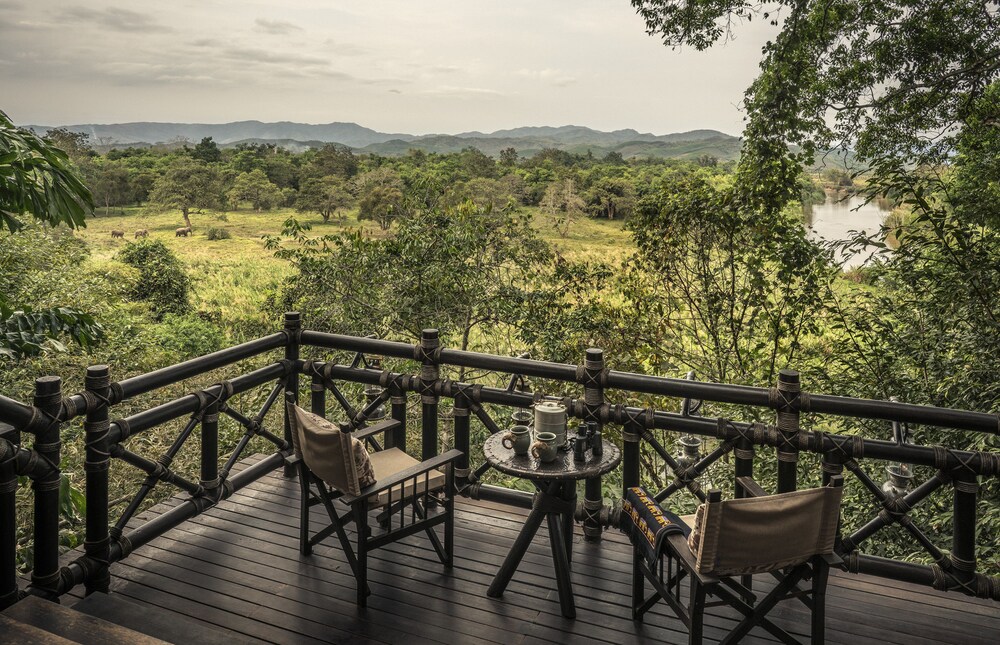 View from room, Four Seasons Tented Camp Golden Triangle