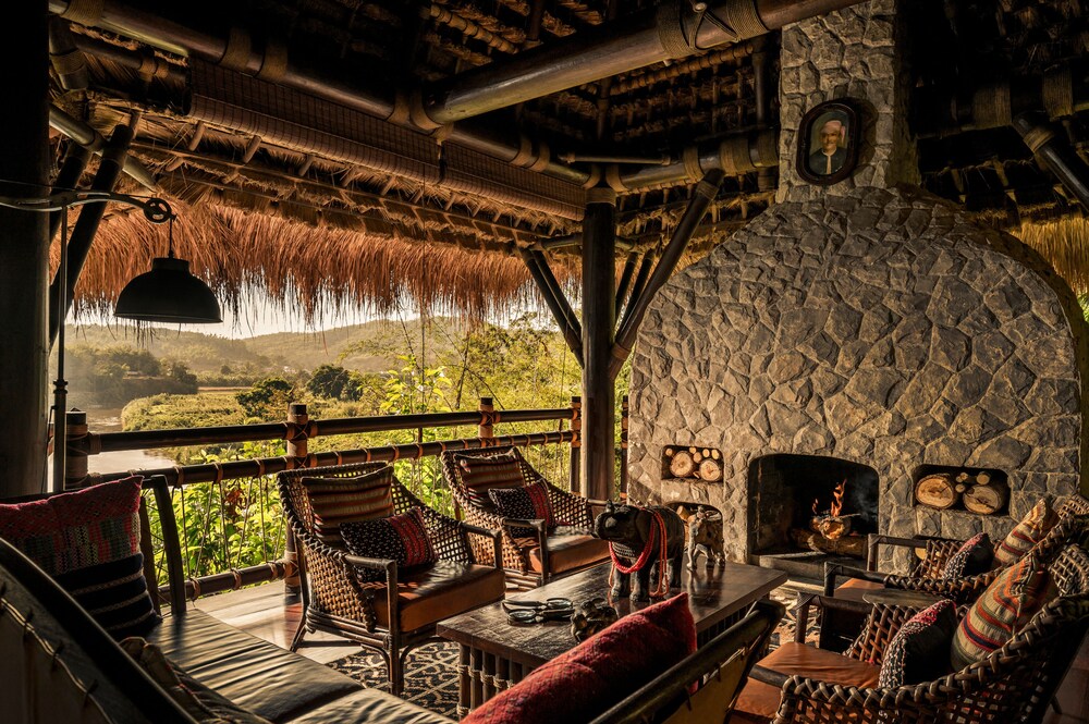 Bar (on property), Four Seasons Tented Camp Golden Triangle