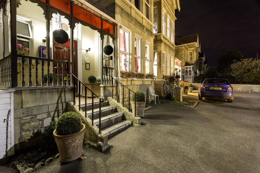 Hotel Front - Evening/Night