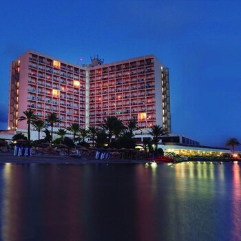 Hotel Front - Evening/Night