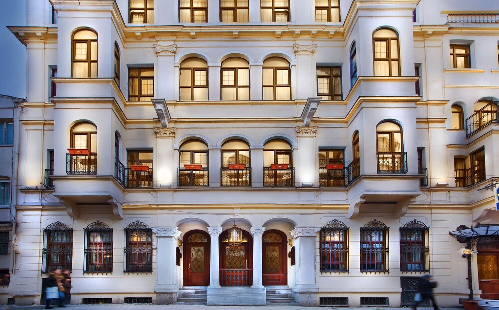 Hotel Front - Evening/Night