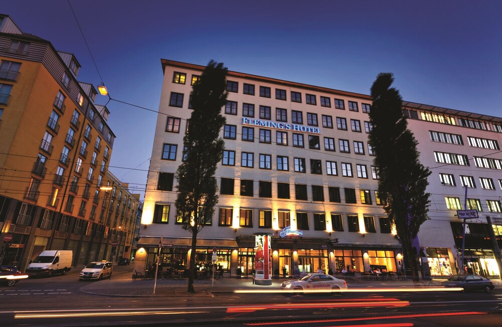 Hotel Front - Evening/Night