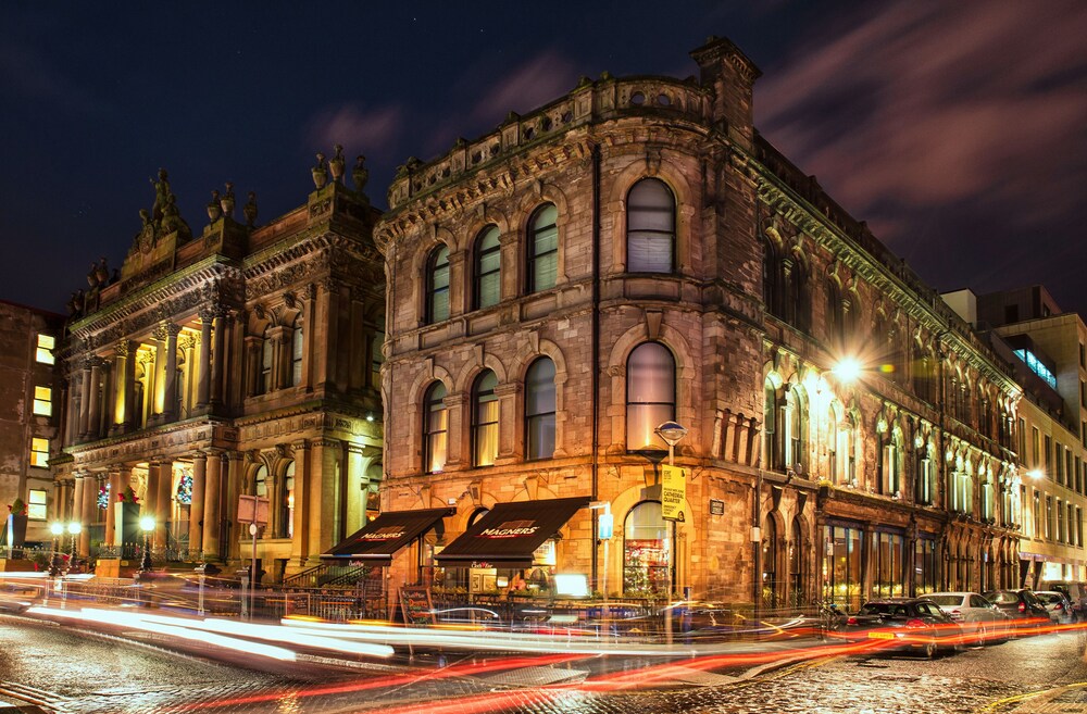Hotel Front - Evening/Night