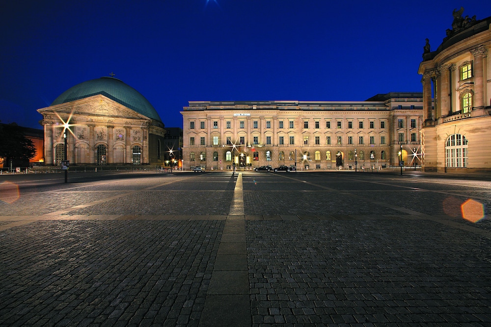 Hotel Front - Evening/Night
