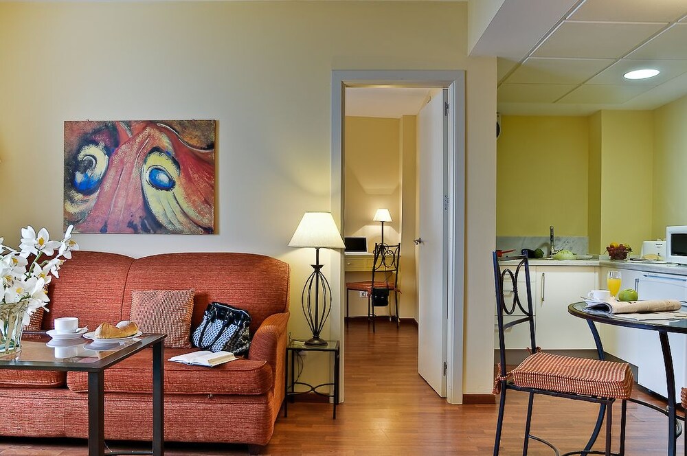 Apartment, 1 Bedroom - Living Room