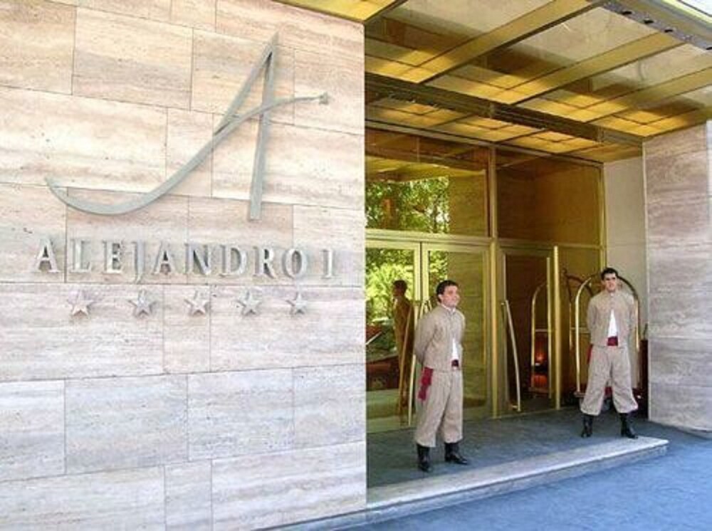 Entrée de l'hôtel