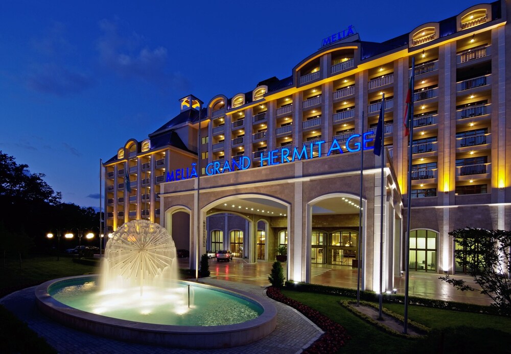 Hotel Front - Evening/Night