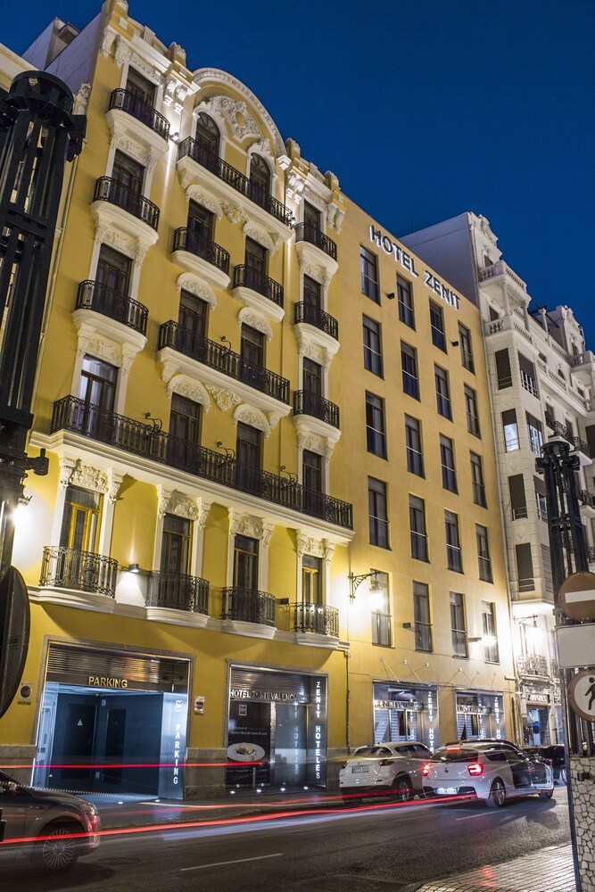 Hotel Front - Evening/Night