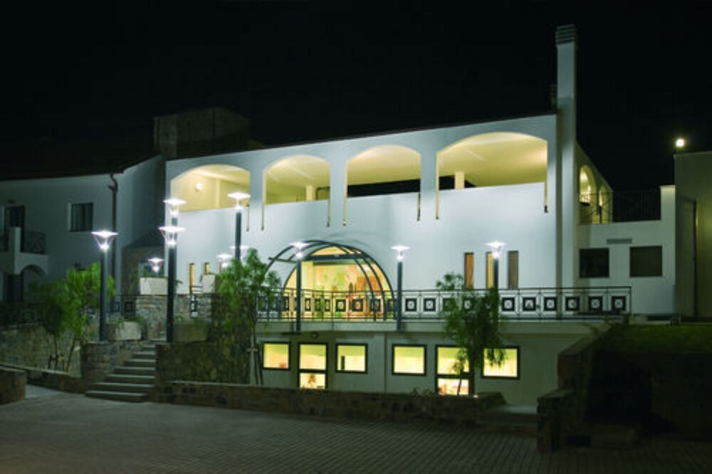 Hotel Front - Evening/Night