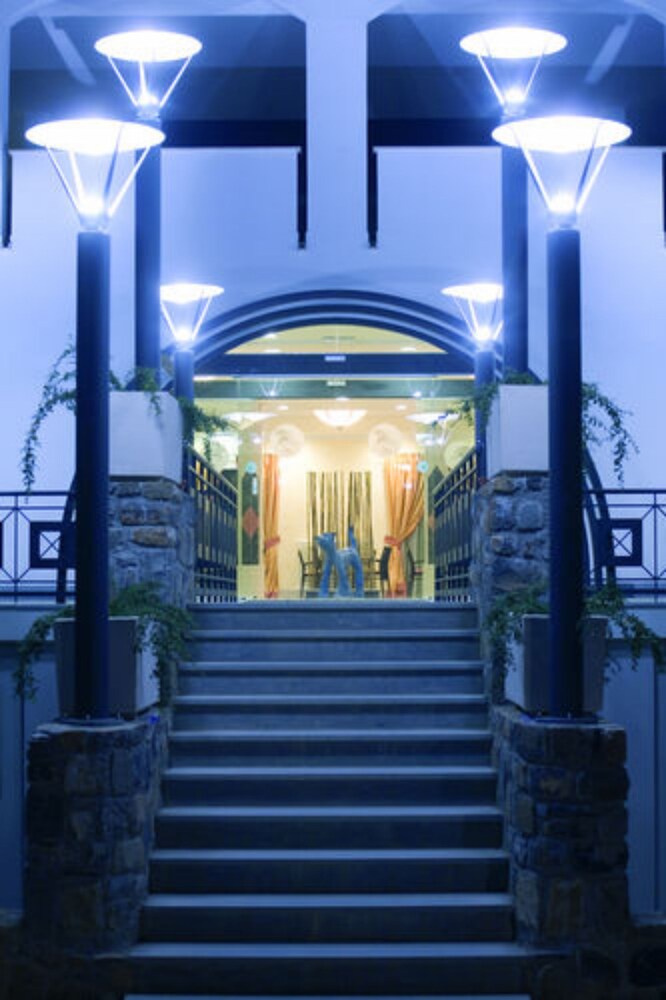 Hotel Front - Evening/Night