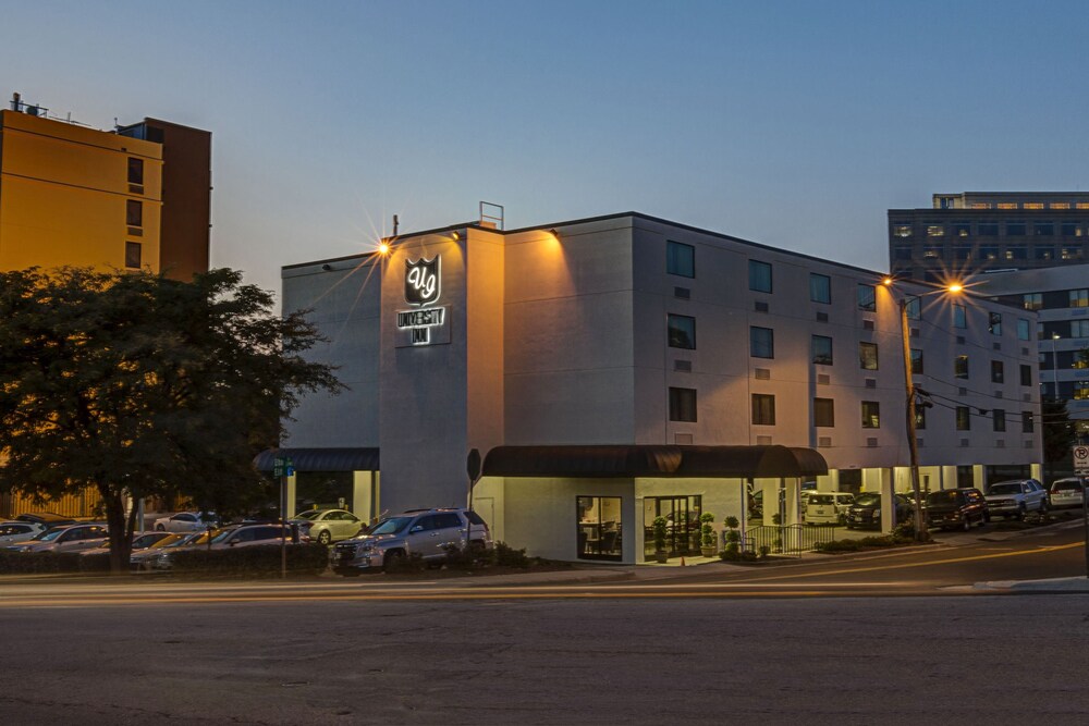 Hotel Front - Evening/Night