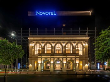 Hotel Front - Evening/Night