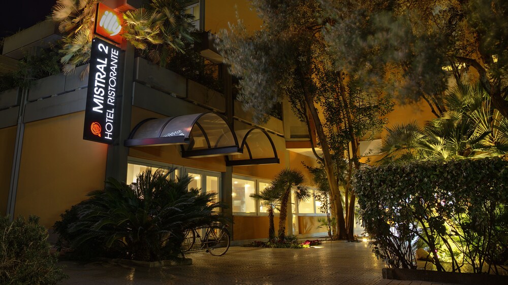 Hotel Front - Evening/Night