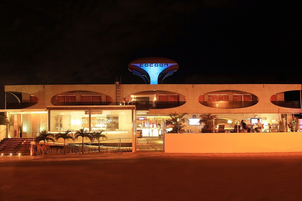 Hotel Front - Evening/Night