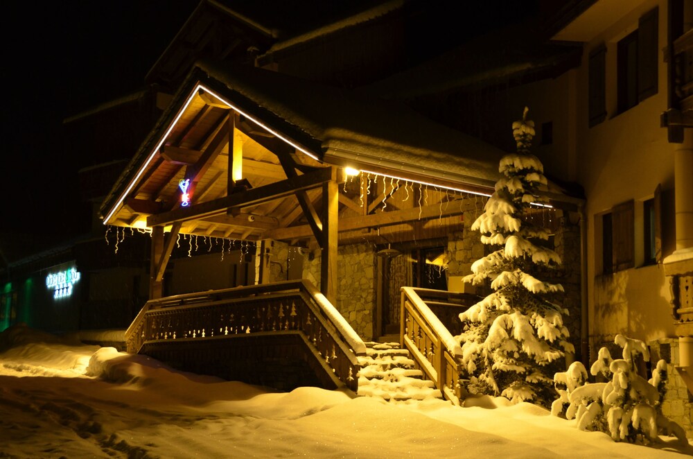Hotel Front - Evening/Night