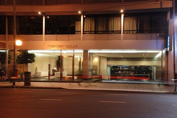 Hotel Front - Evening/Night