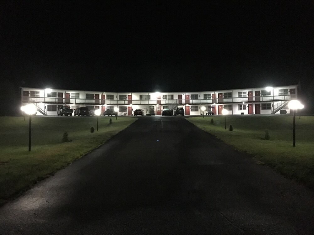 Hotel Front - Evening/Night