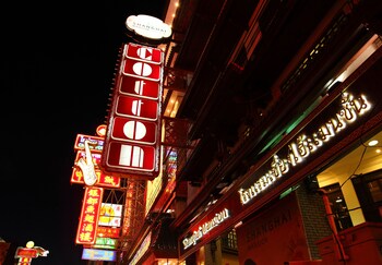 Hotel Front - Evening/Night