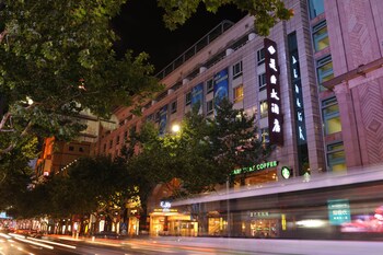 Hotel Front - Evening/Night