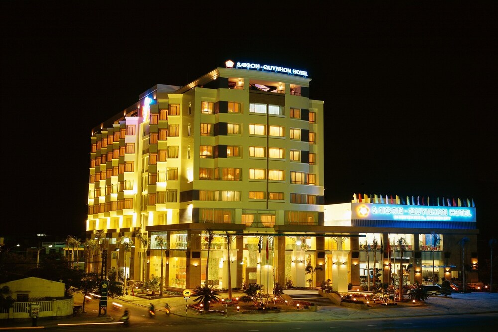 Hotel Front - Evening/Night