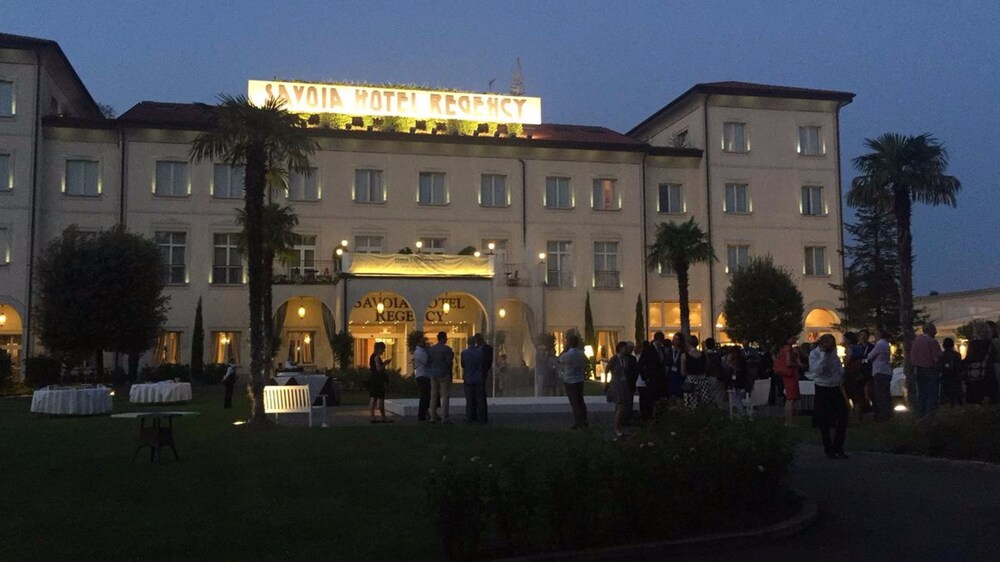 Hotel Front - Evening/Night