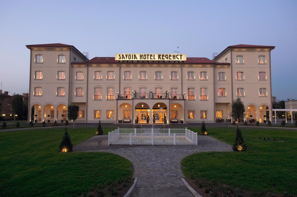 Hotel Front - Evening/Night